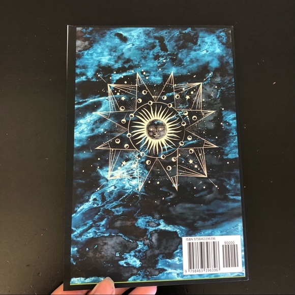 Blue Witchy Moon Phases Dream Journal Notebook - Picture 4 of 9
